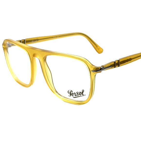 NEW PERSOL 3359-V JACQUES 204 Miele Men Eyeglasses 53-19-145mm